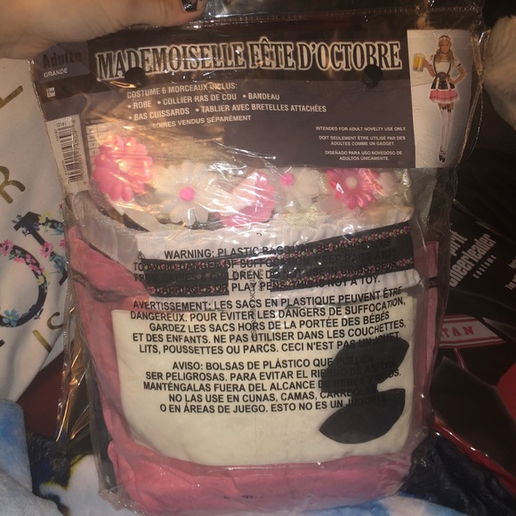 Oktobermiss Adult Large halloween costume 6pc - Picture 4 of 4